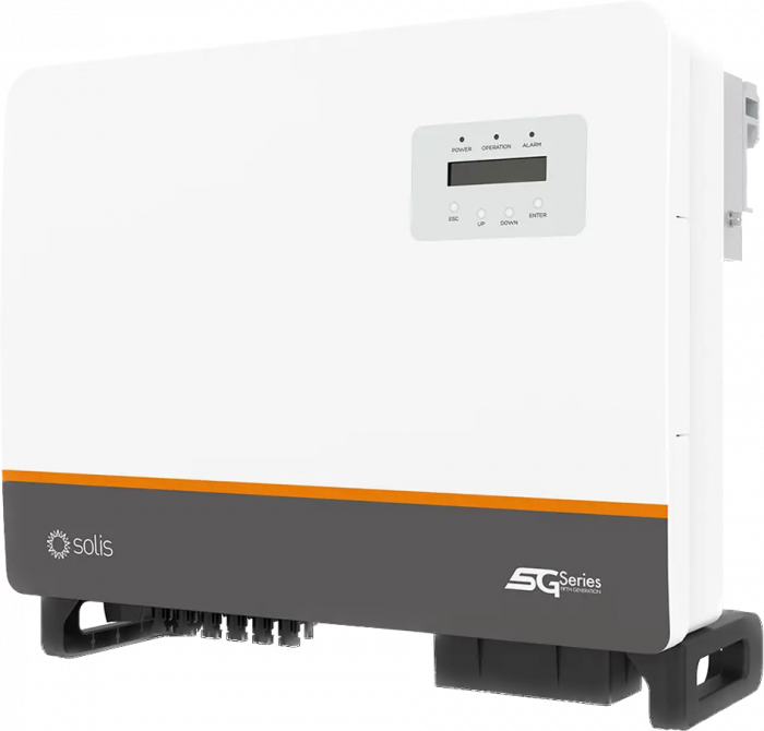 Мережевий інвертор S5-GC3P30K Solis WIFi (30 kW, 3 фази, 3 МРРТ)