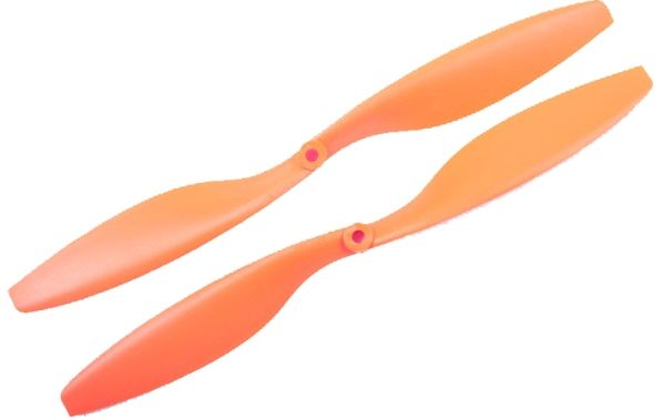 Пропелери Tarot 1045" 6мм помаранчеві для мультикоптерів (TL2710-05)