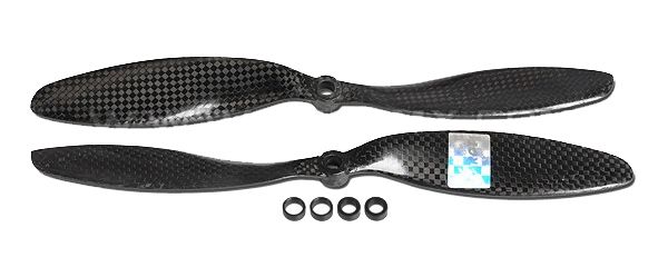 Пропелери карбонові Tarot 9045" 5-6мм для мультикоптерів (TL2805)