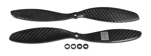 Пропелери карбонові Tarot 1147" 5-6мм для мультикоптерів (TL2808)