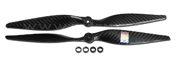 Пропелери карбонові Tarot 1260" 5-6мм для мультикоптерів (TL2809)