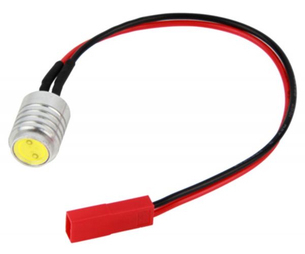 Світлодіод білий Tarot 1.5W 12V JST для моделей (TL2816-07)