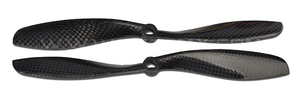 Пропелери карбонові Tarot 8045" 8мм для мультикоптерів (TL2824)