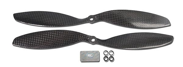 Пропелери карбонові Tarot 1038" 8мм для мультикоптерів (TL2832)