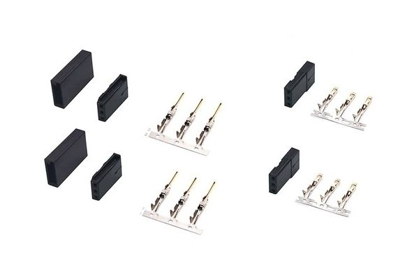 Комплект конекторів Tarot для сервоприводів JR мама 2шт + тато 2шт (TL2896-02)