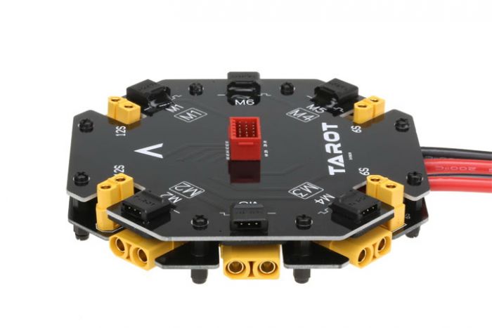 Плата розподілу живлення Tarot PDB 12S 480A для квадро/гексакоптерів