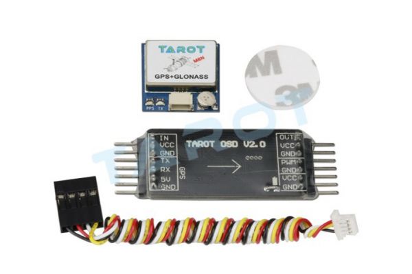 Модуль OSD Tarot 2.0 міні з антеною GPS (TL300L2)