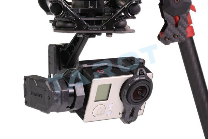 Підвіс триосьовий Tarot Т4-3D для камер GoPro (TL3D02)
