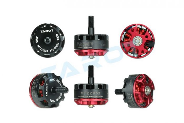 Мотор Tarot MT2205-II 2300KV 3-4S W CW (TL400H14)