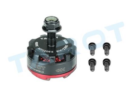 Мотор Tarot MT2205-II 2300KV 3-4S B CCW (TL400H15)