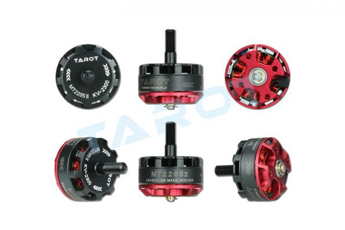 Мотор Tarot MT2205-II 2300KV 3-4S B CCW (TL400H15)