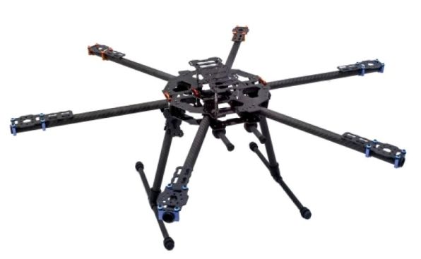 Карбонова рама гексакоптера Tarot Iron Man FY680 складана (TL68B01)