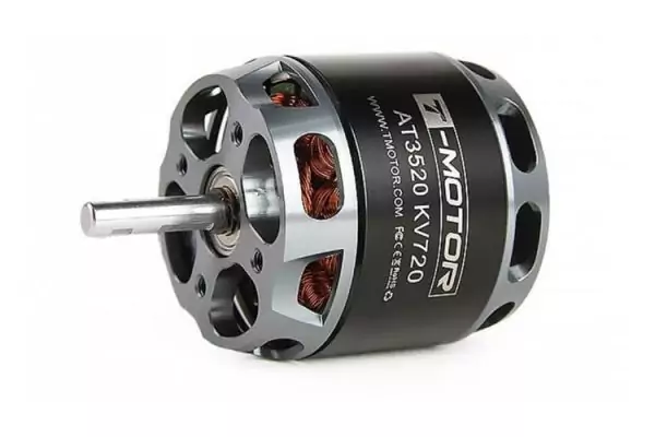 Мотор T-Motor AT3520 KV720 1300W 70A 4-5S для літаків