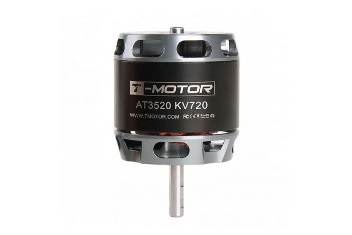 Мотор T-Motor AT3520 KV720 1300W 70A 4-5S для літаків
