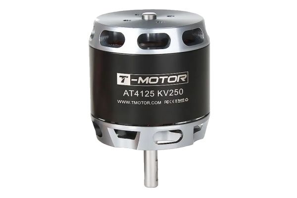 Мотор T-Motor AT4125 KV250 12S 2200W 50A для літаків