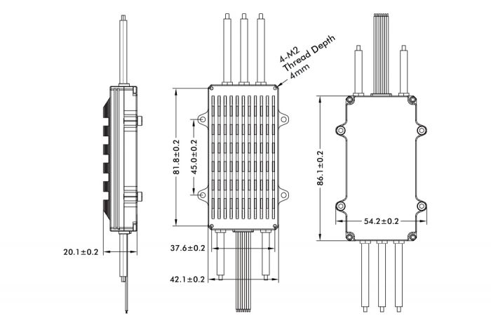 Регулятор ходу T-Motor FLAME 100A 14S для авіамоделей