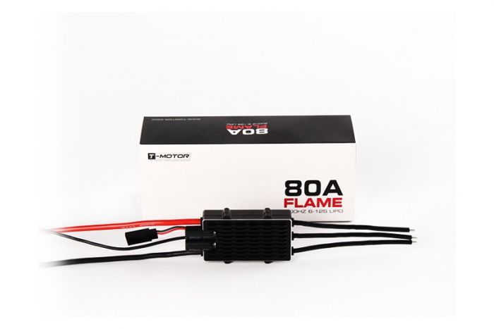 Безколекторний регулятор ходу T-Motor FLAME 80A 6-12S V2.0 для авіамоделей