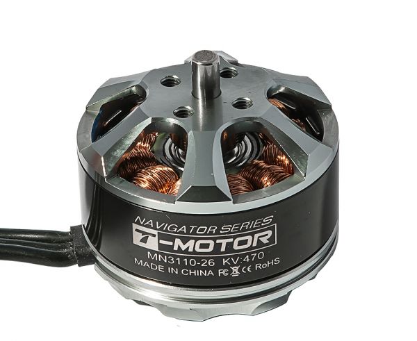 Мотор T-Motor MN3110-26 KV470 3-6S 330W для мультикоптерів