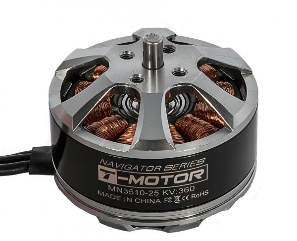 Мотор T-Motor MN3510-25 KV360 3-6S 330W для мультикоптерів