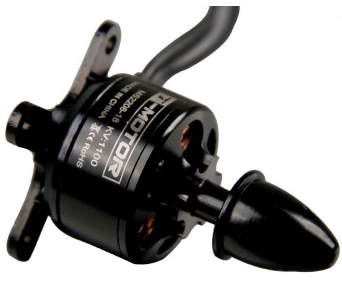 Мотор T-Motor MS2208-18 KV1100 2-3S 110W для мультикоптерів