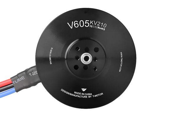 Мотор T-Motor V605 KV210 2700W 6-12S для літаків 20-25CC