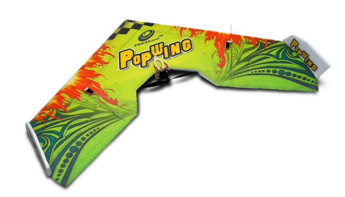 Літаюче крило TechOne Popwing 900мм EPP ARF (зелений)