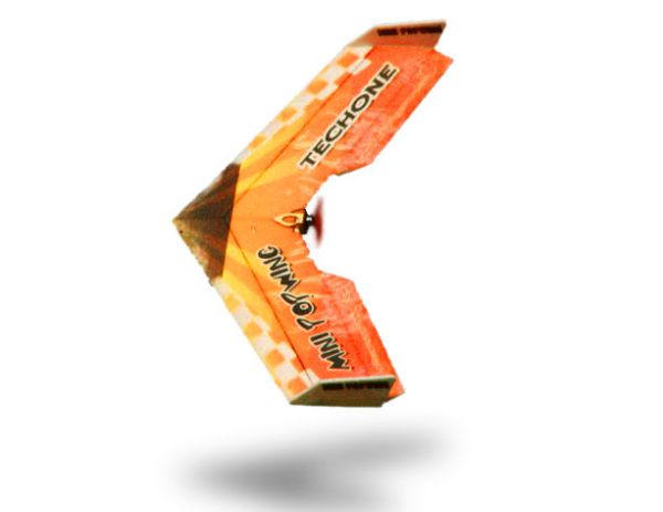 Літаюче крило TechOne Mini Popwing 600мм EPP ARF (червоний)