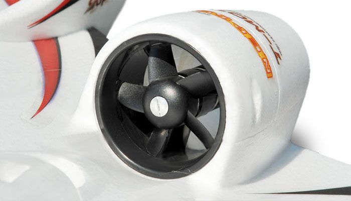 Літаюче крило TechOne Neptune EDF 1230мм EPO ARF (червоний)