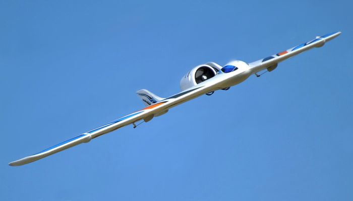 Літаюче крило TechOne Neptune EDF 1230мм EPO ARF (червоний)