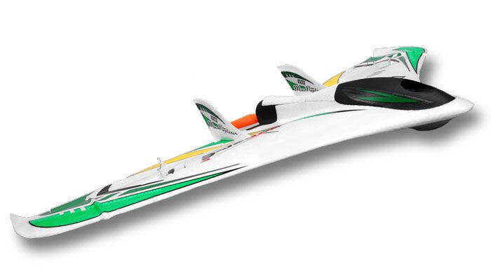Літаюче крило TechOne Mini Neptune 588мм EPO ARF (зелений)