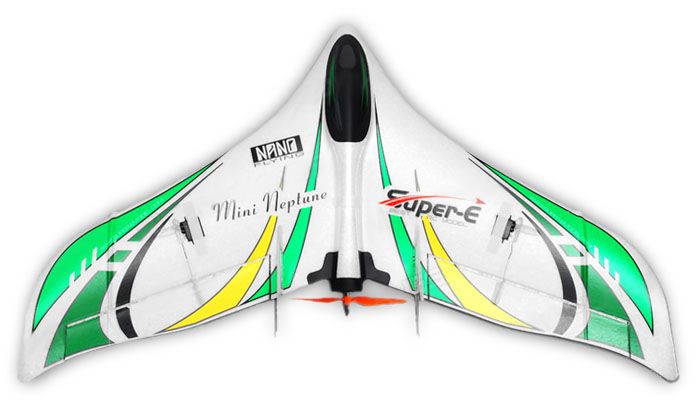 Літаюче крило TechOne Mini Neptune 588мм EPO ARF (зелений)