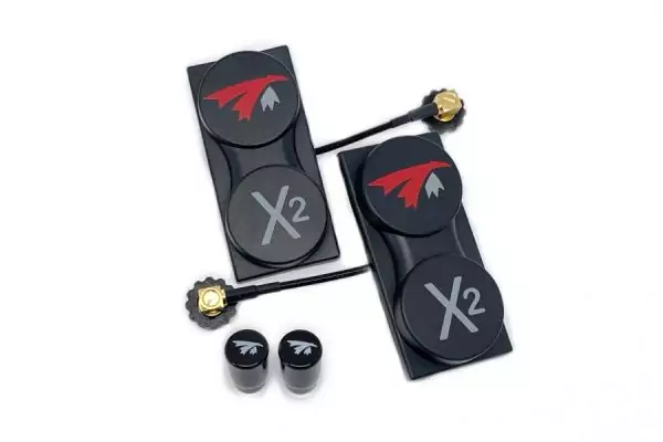 Антени 5.8ГГц TrueRC X2-AIR 5.8 MK II 2шт+2шт комплект для DJI FPV (LHCP) 13 dBic+ 1.9 dBic