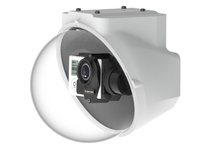 Подивись двохвісьовий VolantexRC 2DH3H для камер GoPro з захисним куполом