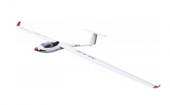 Авіамодель планера на радіокеруванні VolantexRC ASW28 (TW-759-1) 2600мм PNP