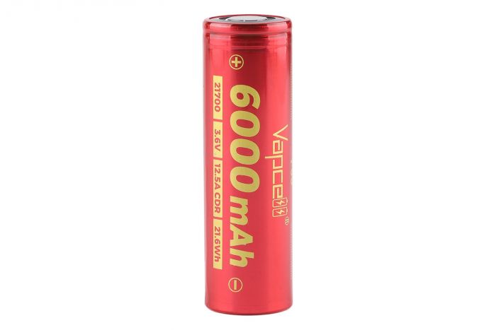 Акумулятор Li-Ion 21700 VAPCELL F60 6000мАч 10A
