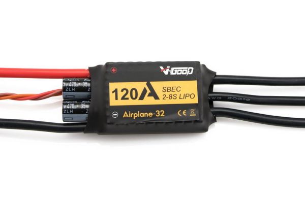 Регулятор ходу VGOOD 120A 2-8S для літаків