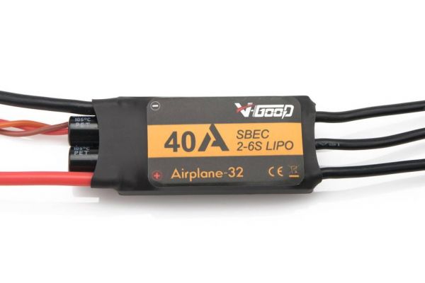 Регулятор ходу VGOOD 40A 2-6S для літаків