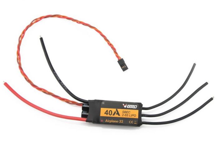 Регулятор ходу VGOOD 40A 2-6S для літаків