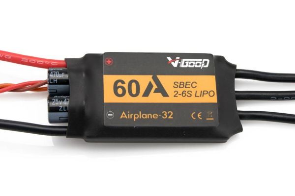 Регулятор ходу VGOOD 60A 2-6S для літаків