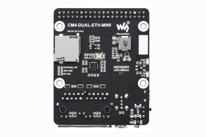 Плата розширення Mini Dual Gigabit для Raspberry PI CM4 (2xEthernet, USB)